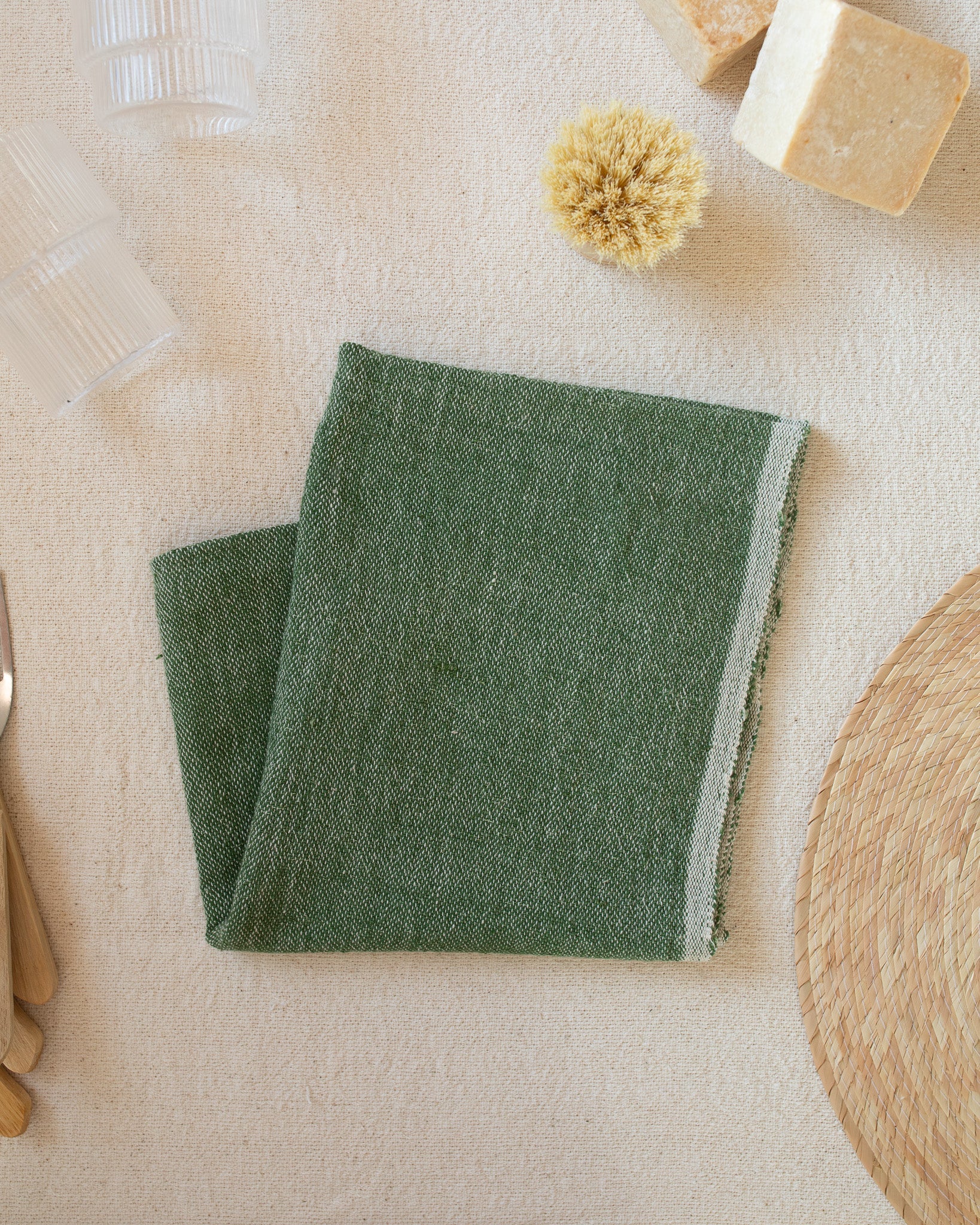 Olive Hand Towel - Thumbnail 3