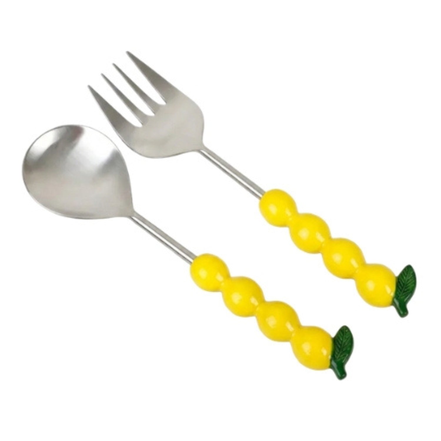 S/2 Salad Server with Lemon Handle