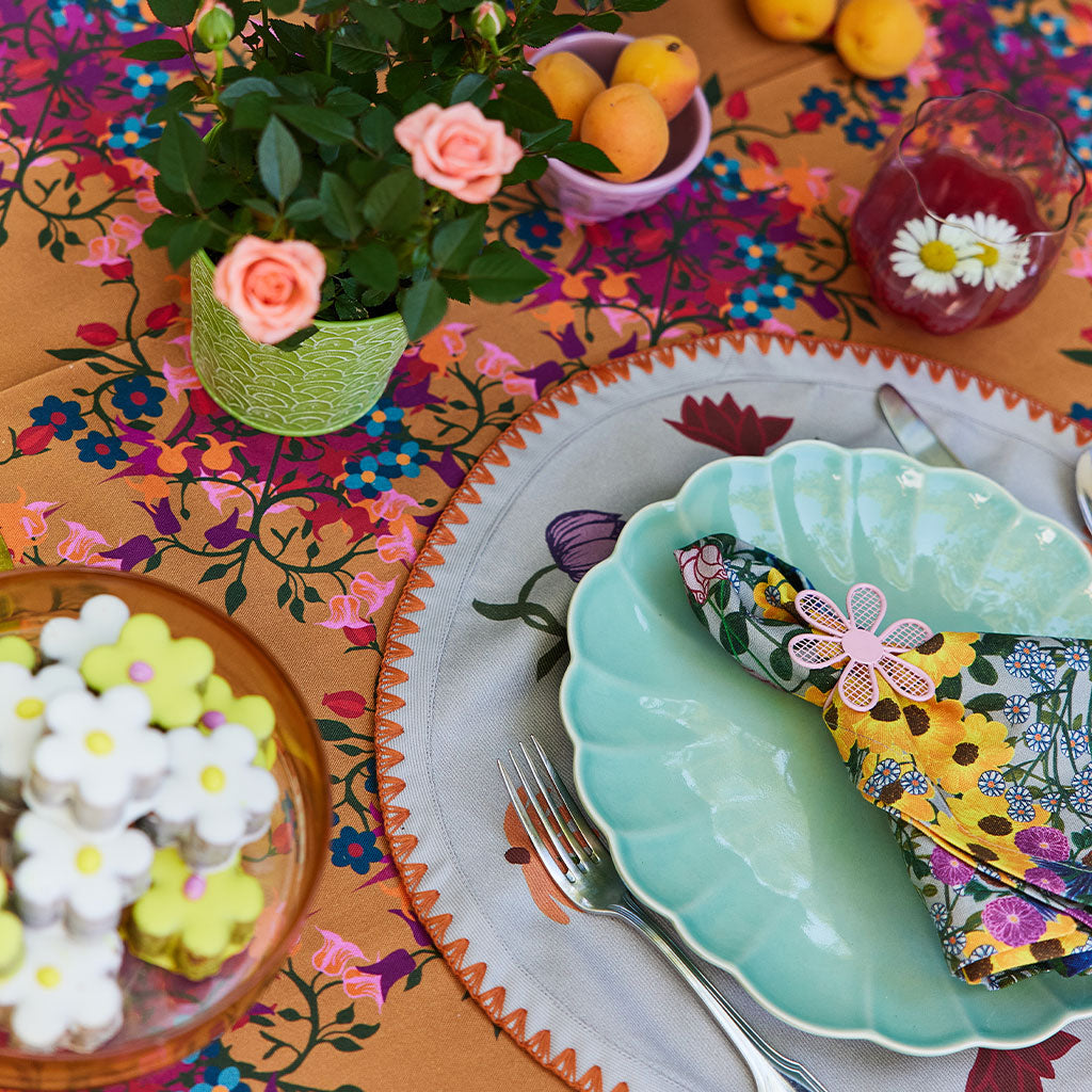 6 Napkins Pré Fleuri - Thumbnail 5