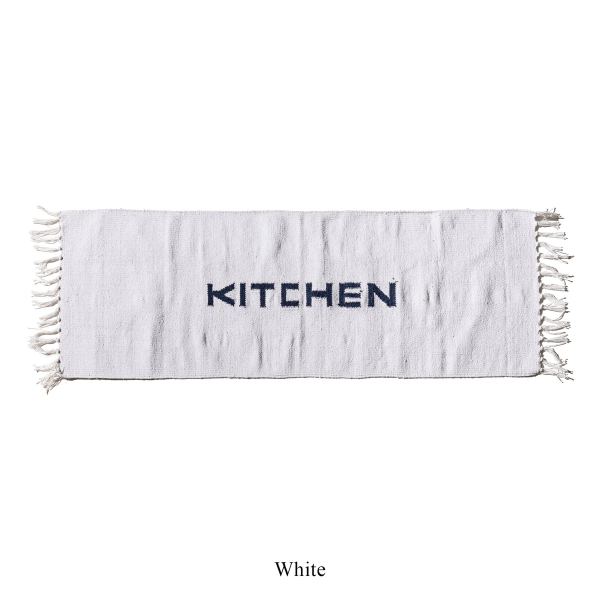 Handloomed Recycle Yarn Kitchen Mat 3
