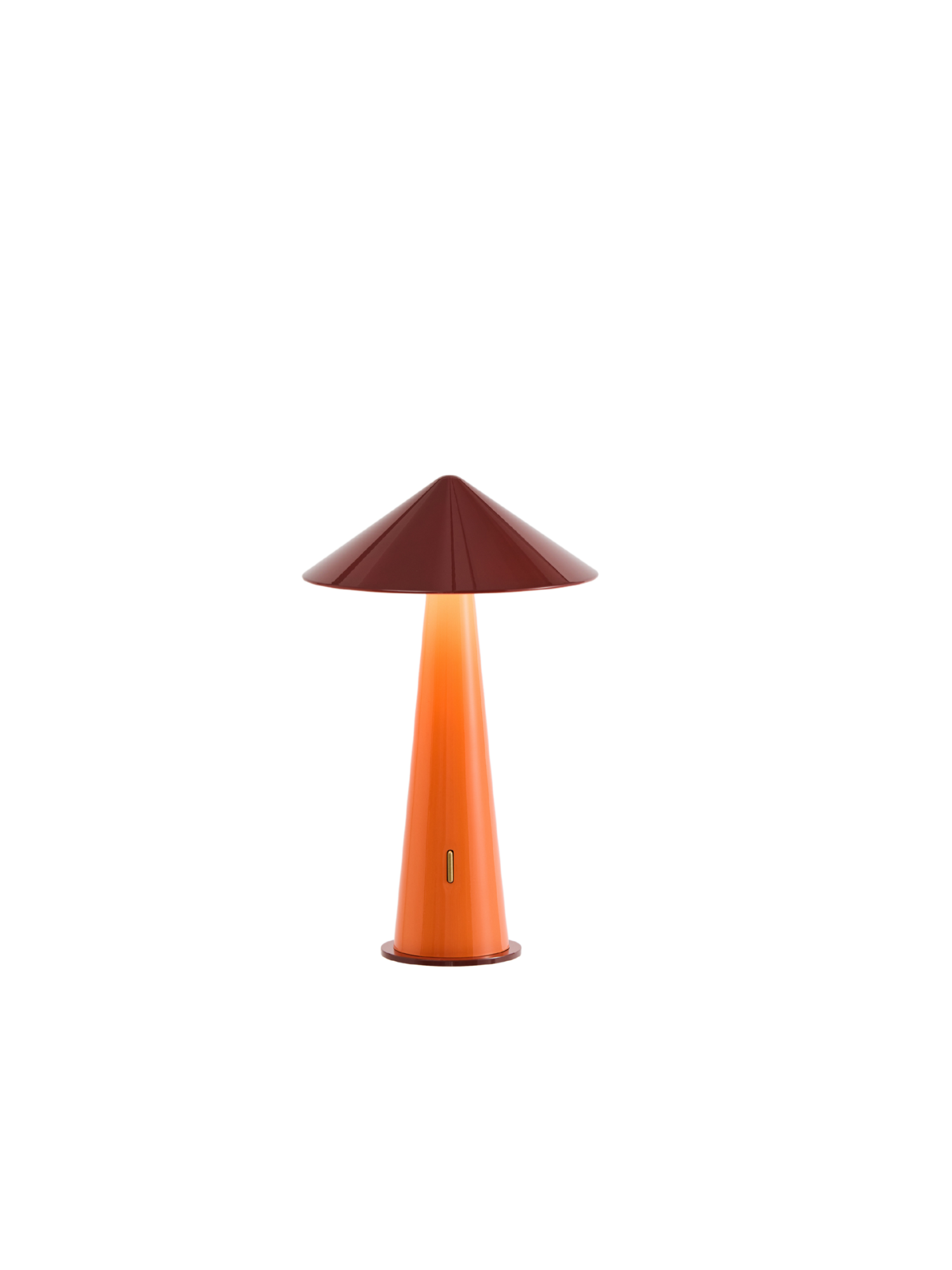 TIPSY Portable lamp - Rustic Red/Orange