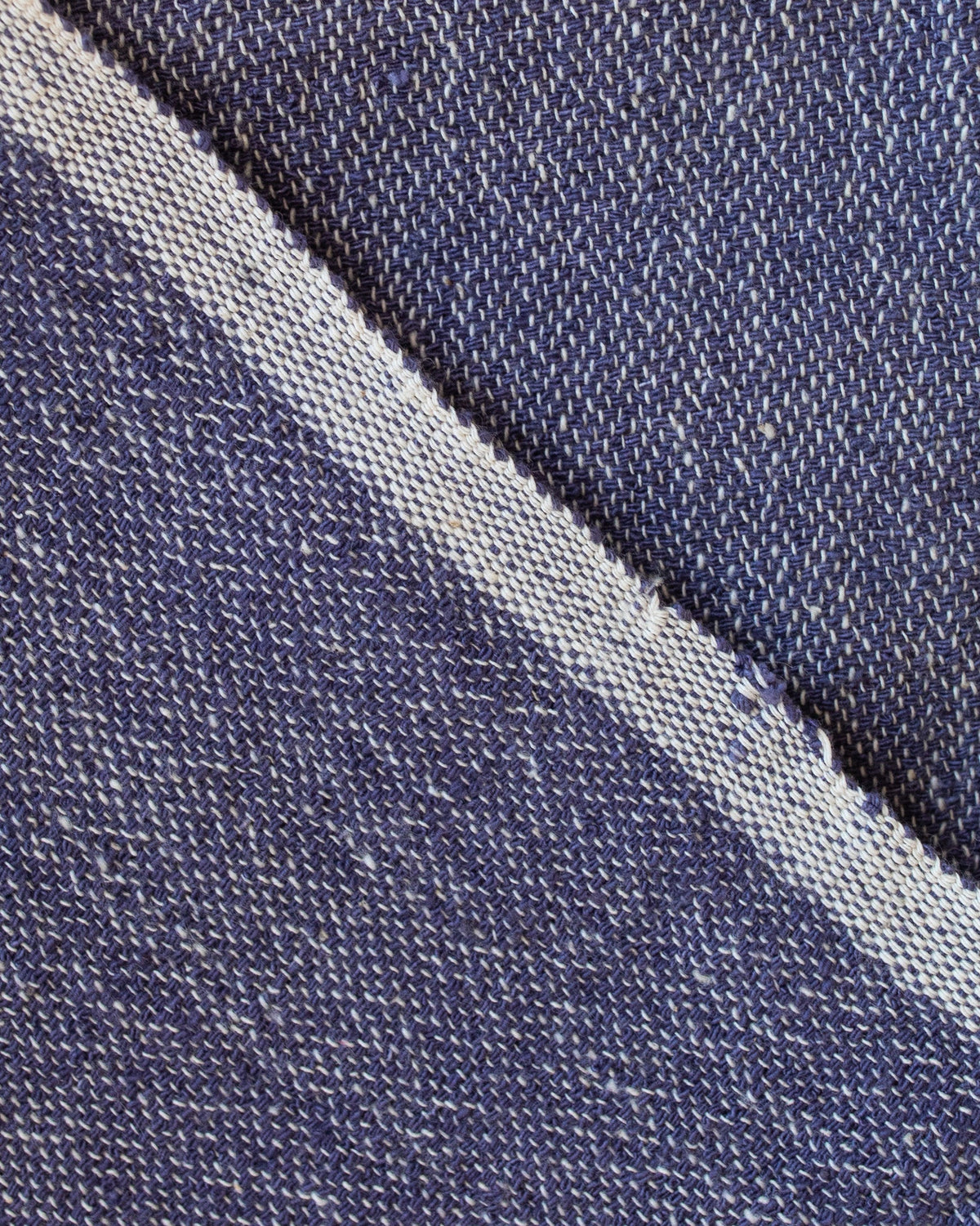 The kd weave Throw - Indigo