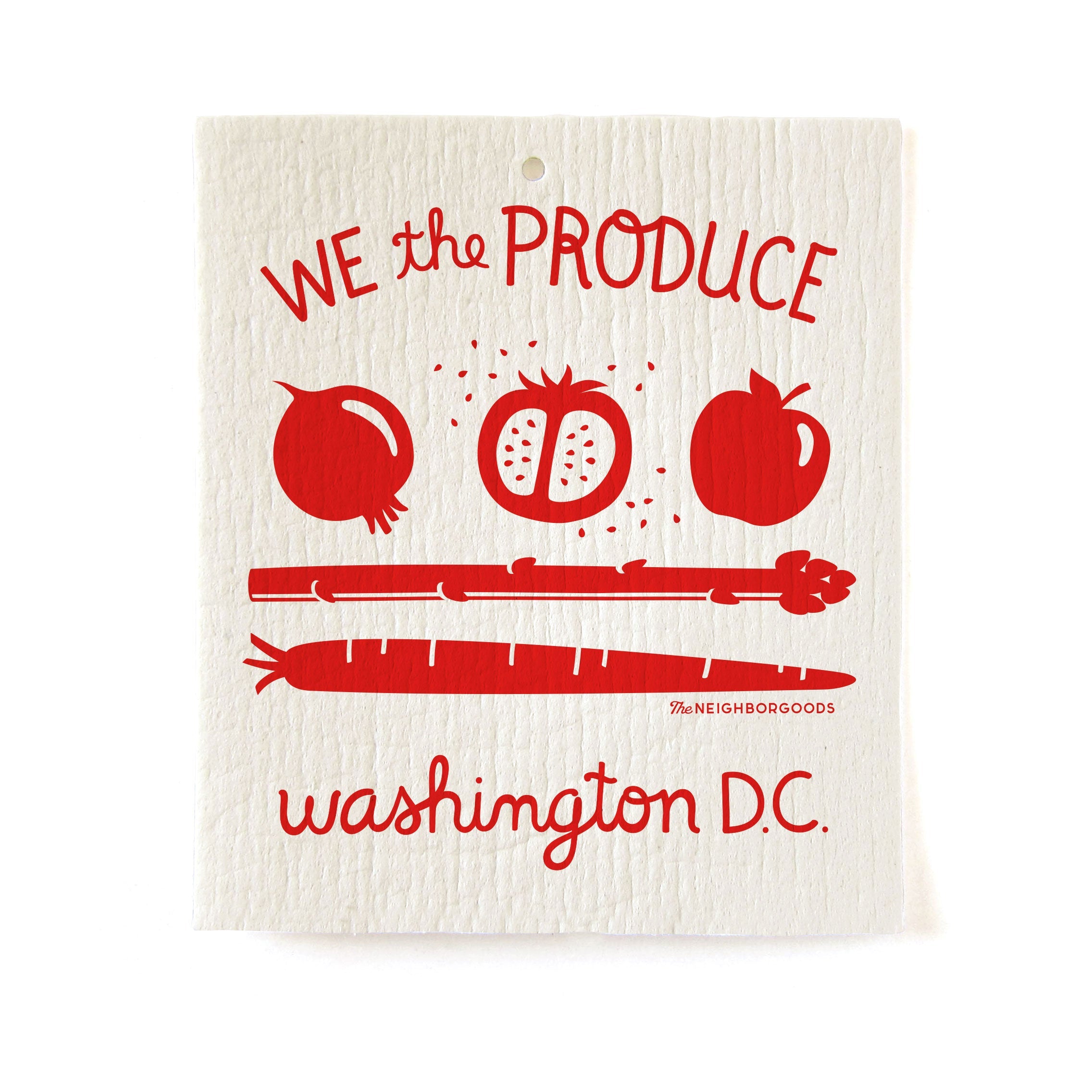 DC Produce Flag Sponge Cloth