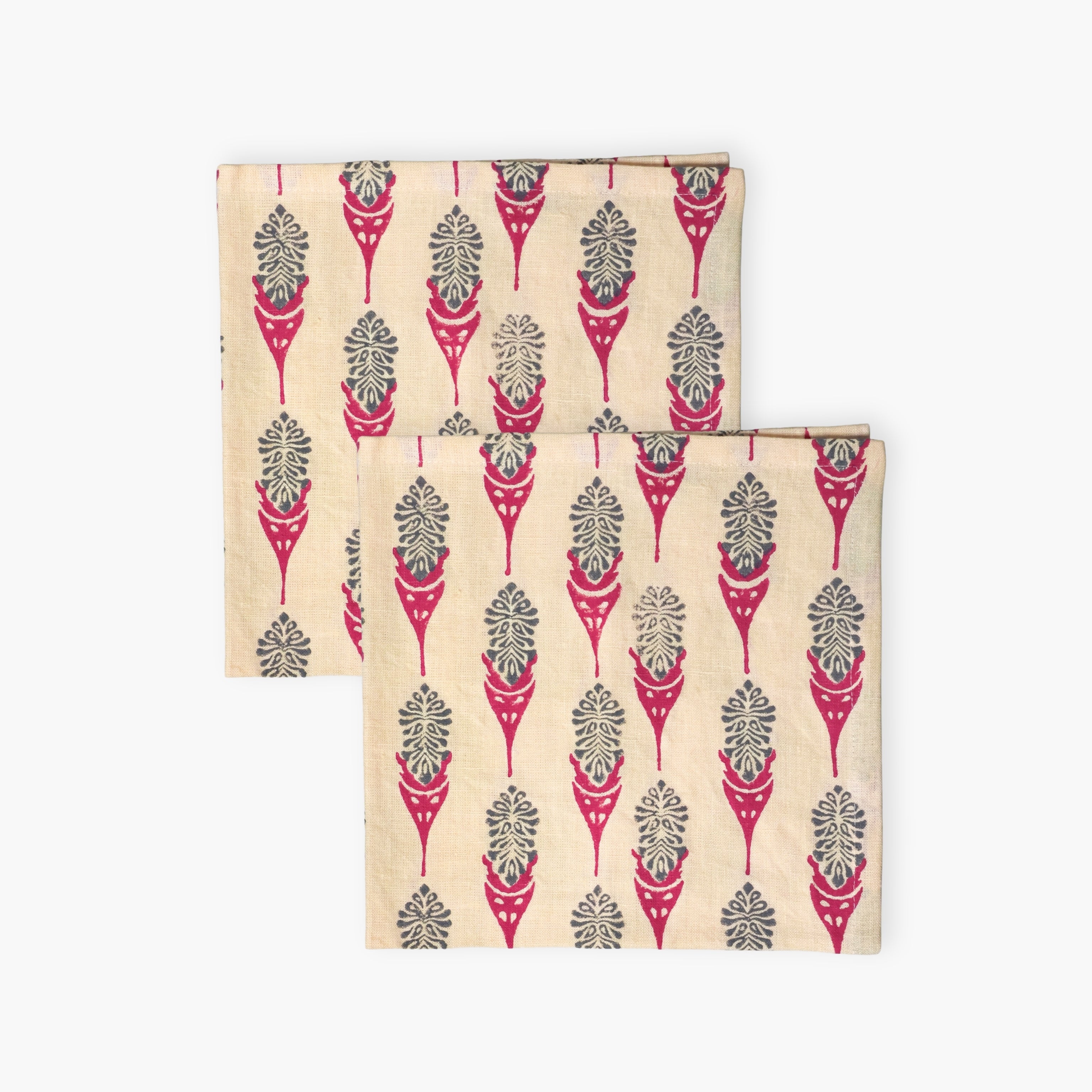 S/2 Bahaar Table Napkin - Peach