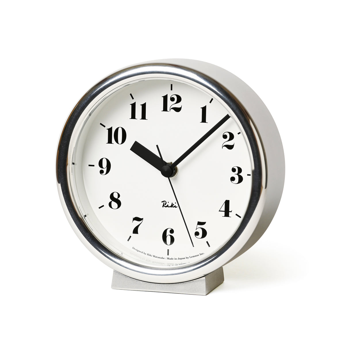 Lemnos Riki Aluminum Clock