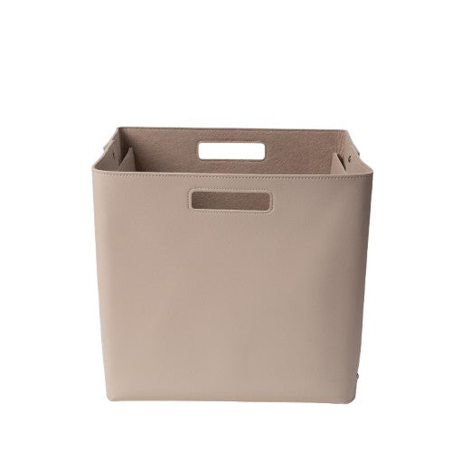 Set of Felt-lined Storage Basket for Cube Organizer
