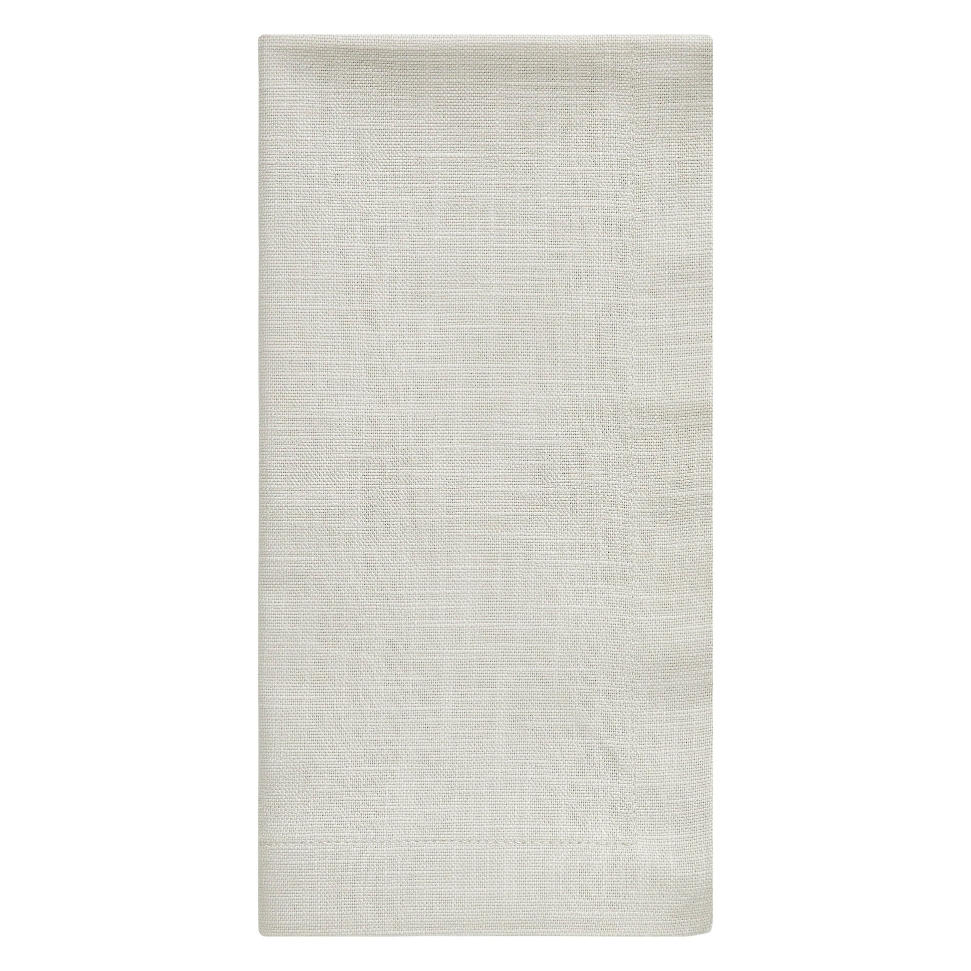 NP-4812-2020_3|Single folded beige linen-look napkin, perfect for a sophisticated dining experience, durable, easy to clean.