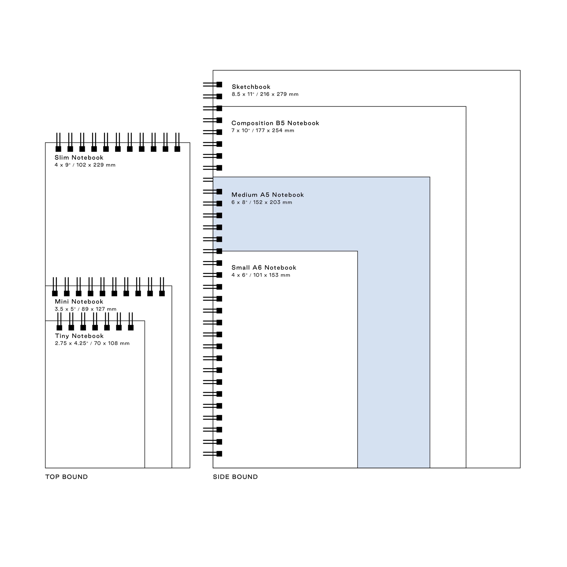 Dorian Medium A5 Notebook Moglea