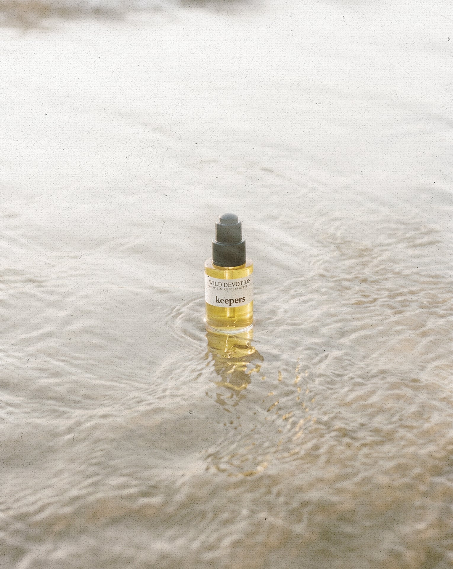 Wild Devotion oil bottle with Keeper's packaging