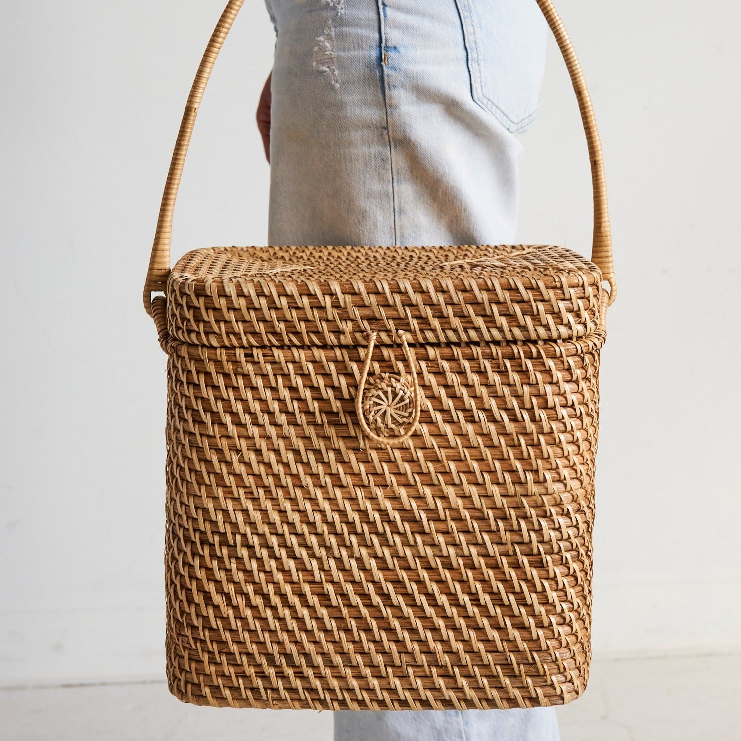 Rattan Picnic Basket