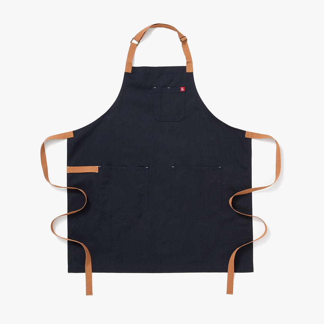 The Essential Apron - Midnight Cider Blue