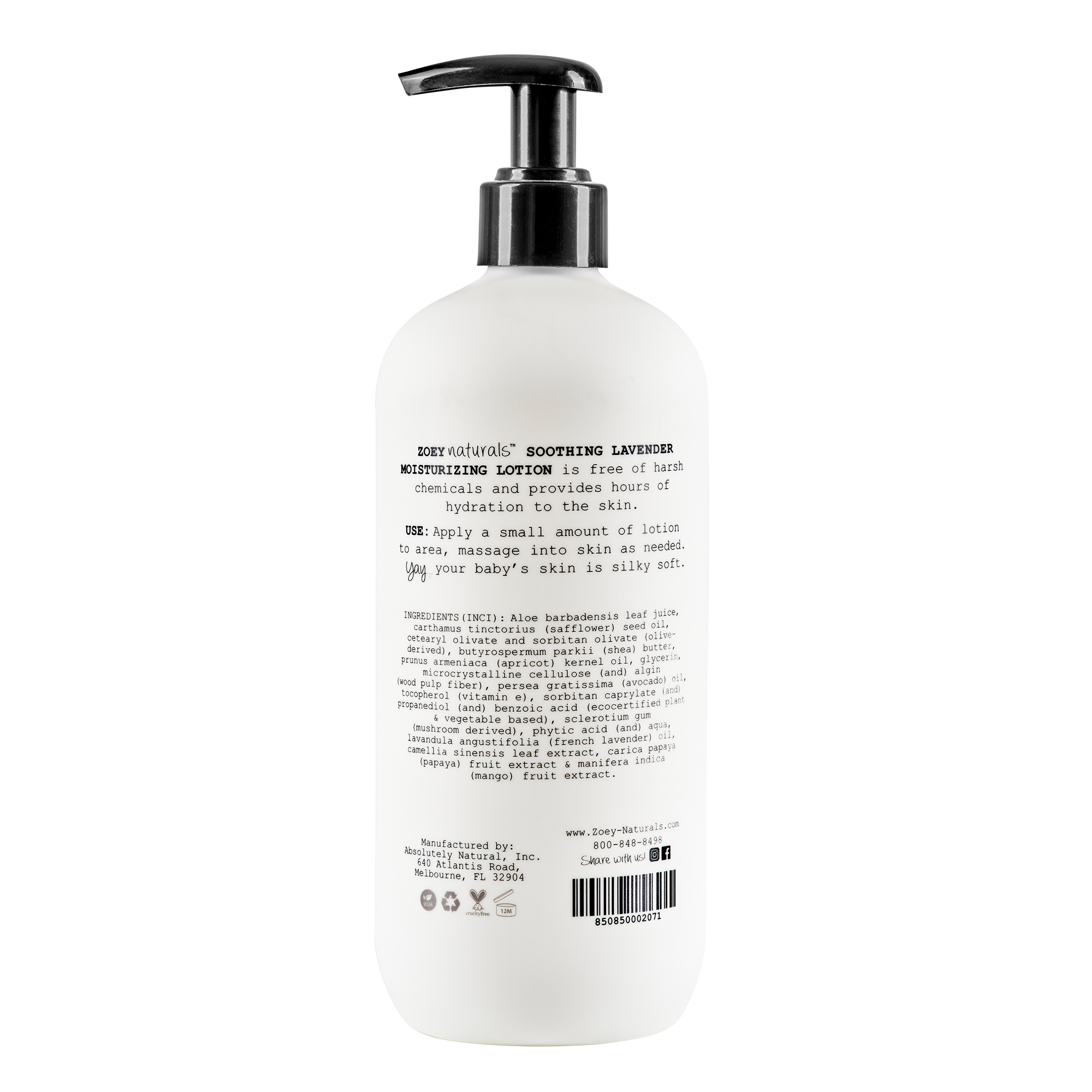 Soothing Lavender Moisturizing Lotion