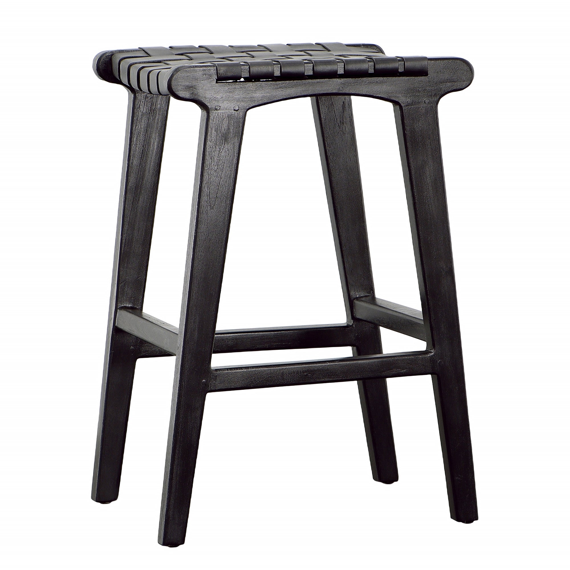 Dorian Teak Wood Counter Stool