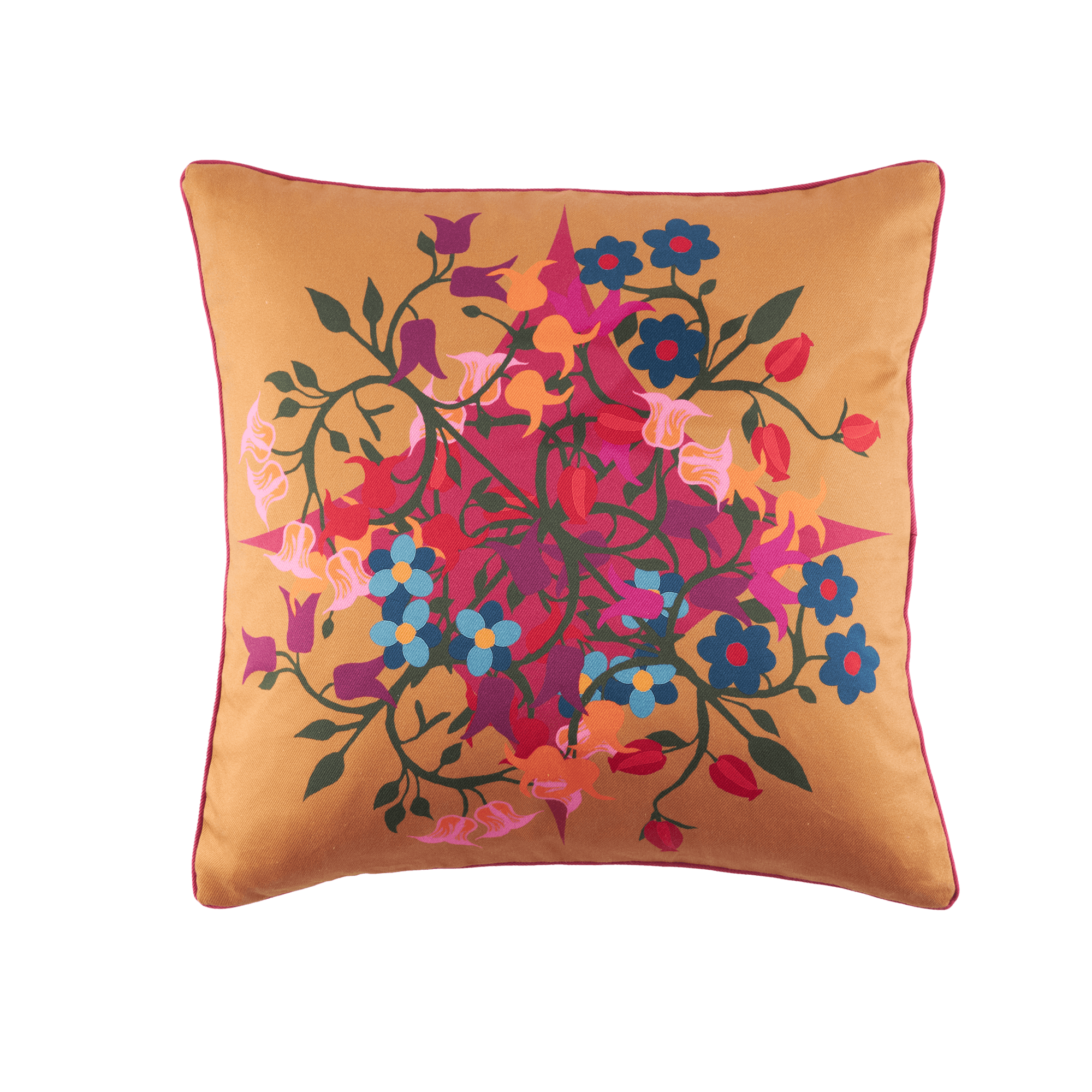 Square Pillow Cover Blumen