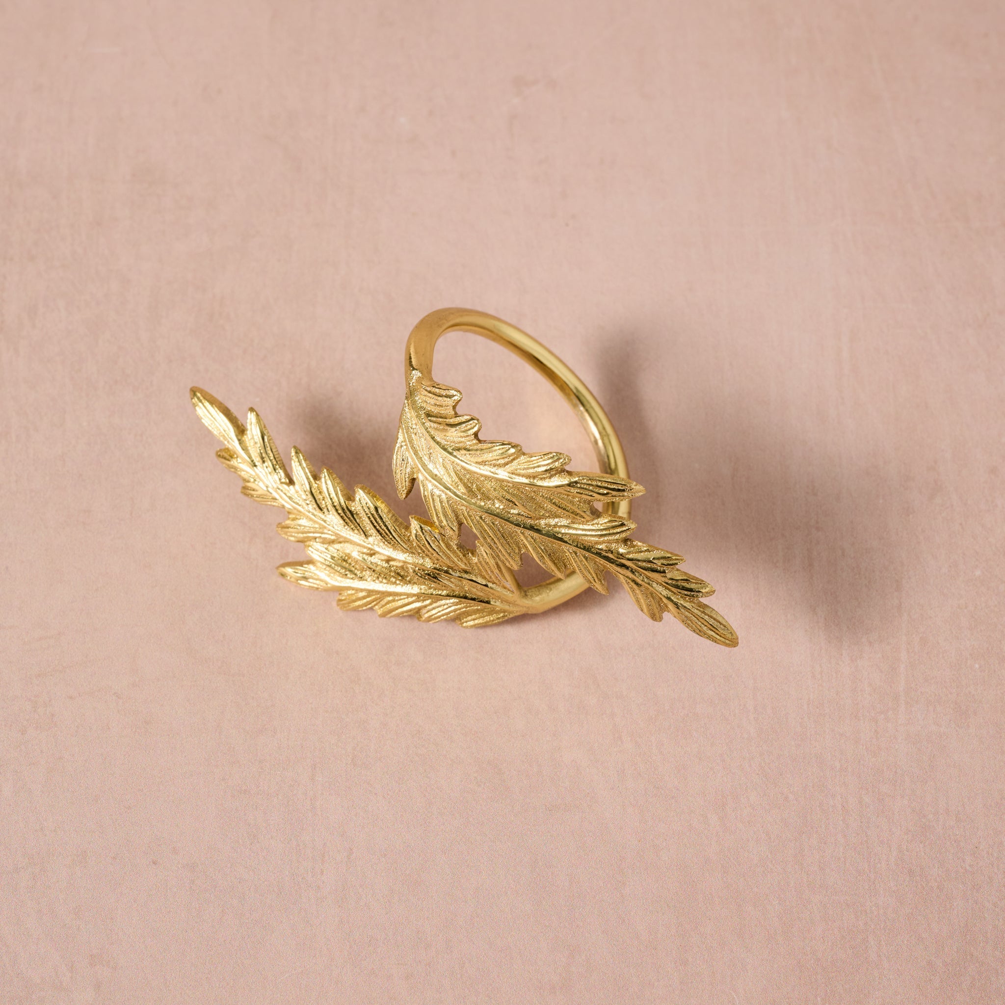 Tanvi Wheat Napkin Rings - Thumbnail 4