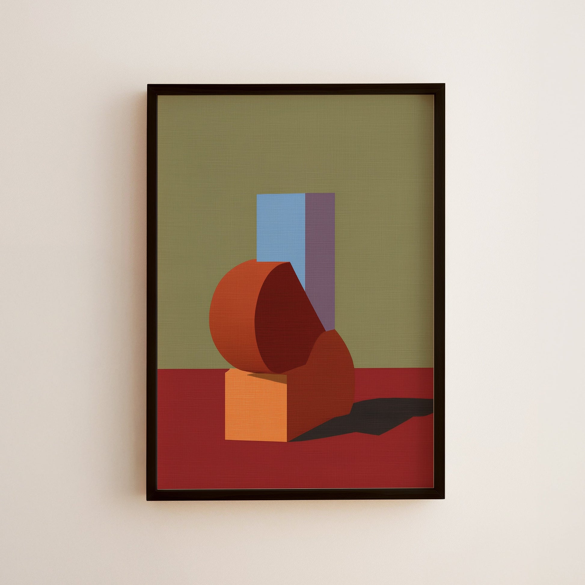 Form and Structure No. 04 — Geometric Abstract Art Print