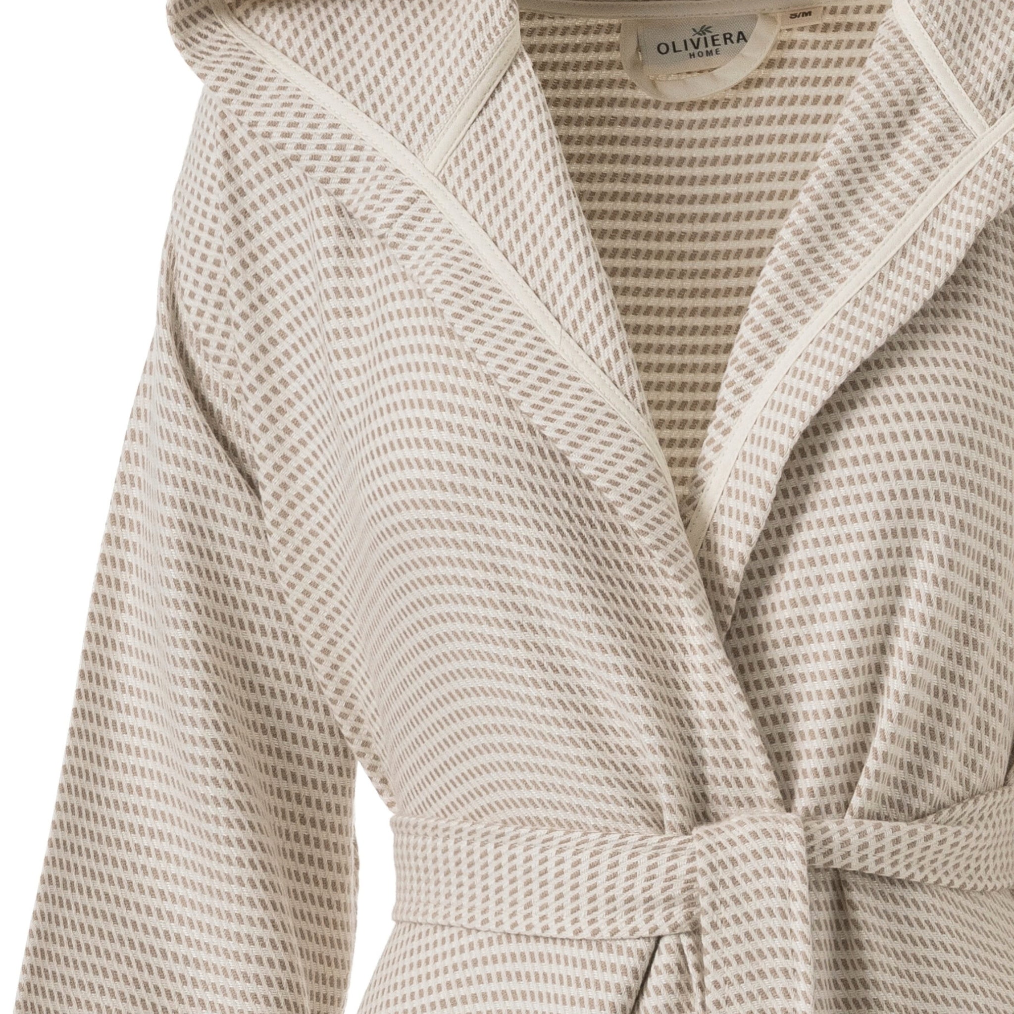 Pixel Turkish Cotton Towel Robe