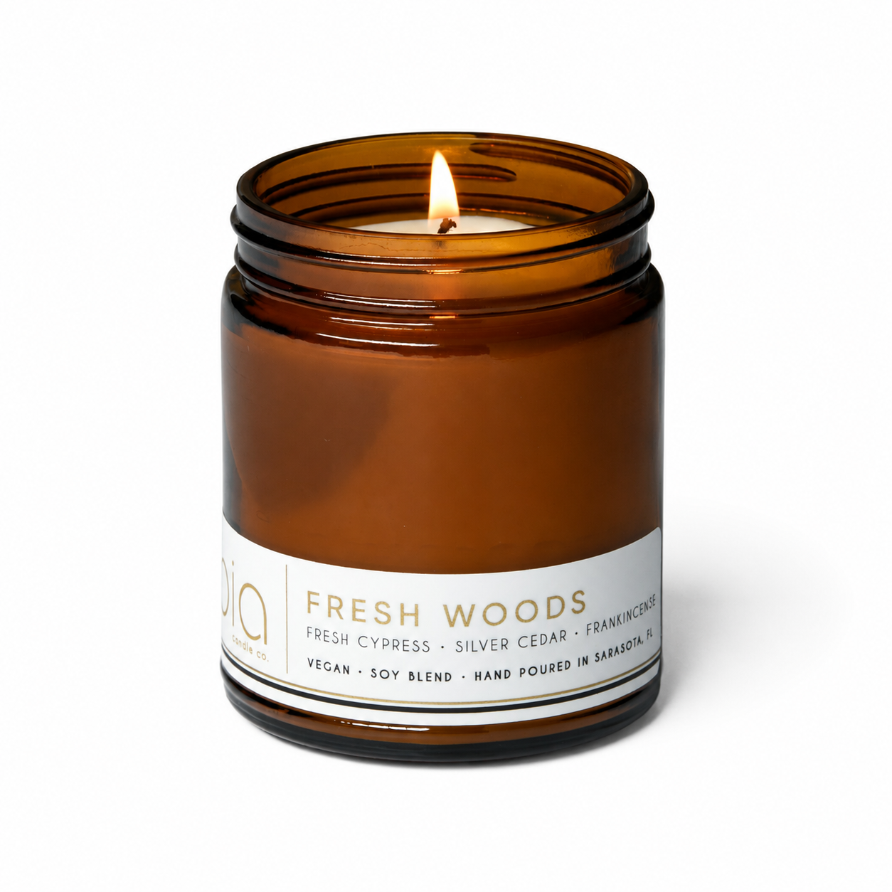Fresh Woods Soy Blend Candle — Pine, Balsam & Cedar