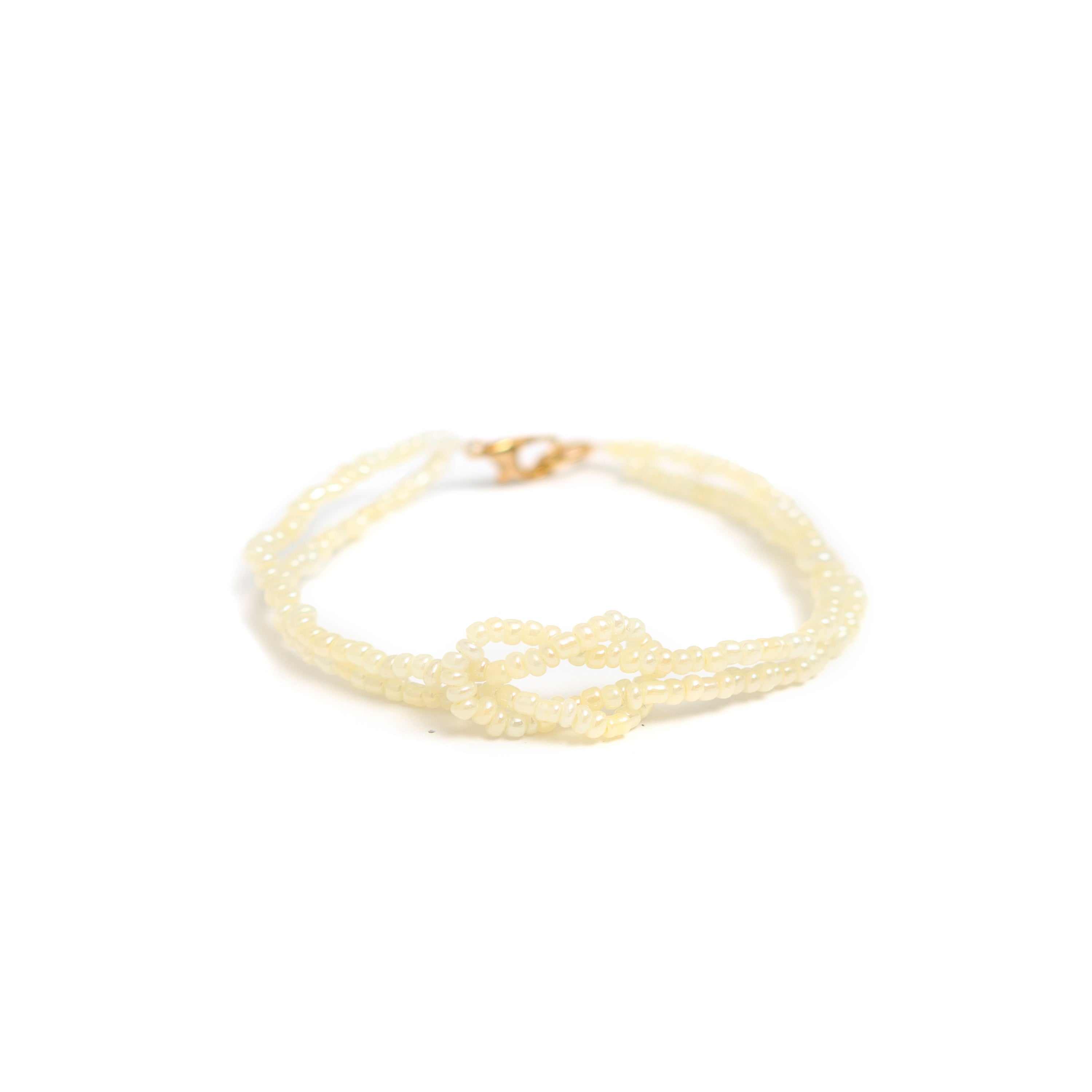 Others Bracelet White Knot