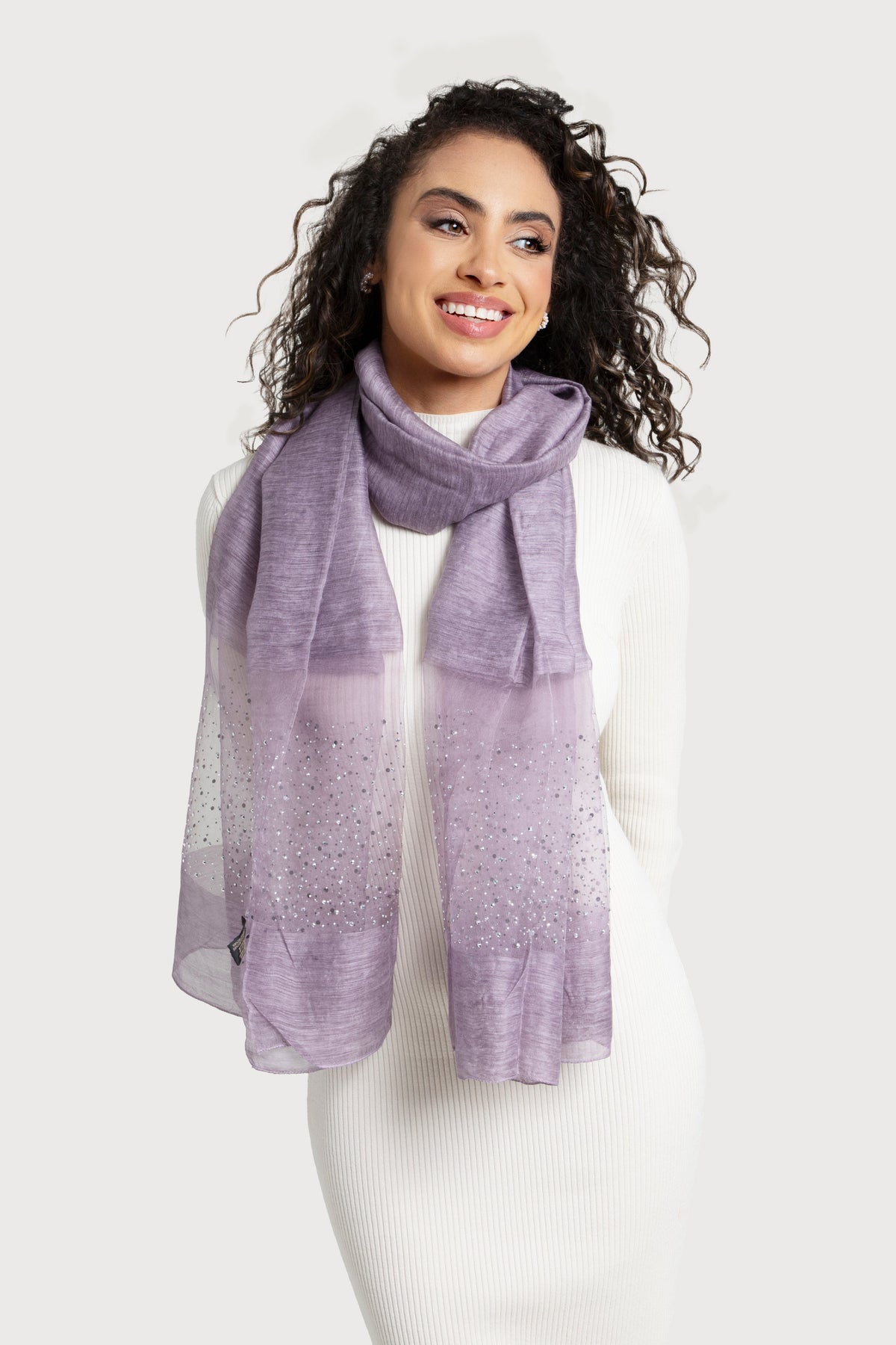 Star Gazer Scarf - Thistle