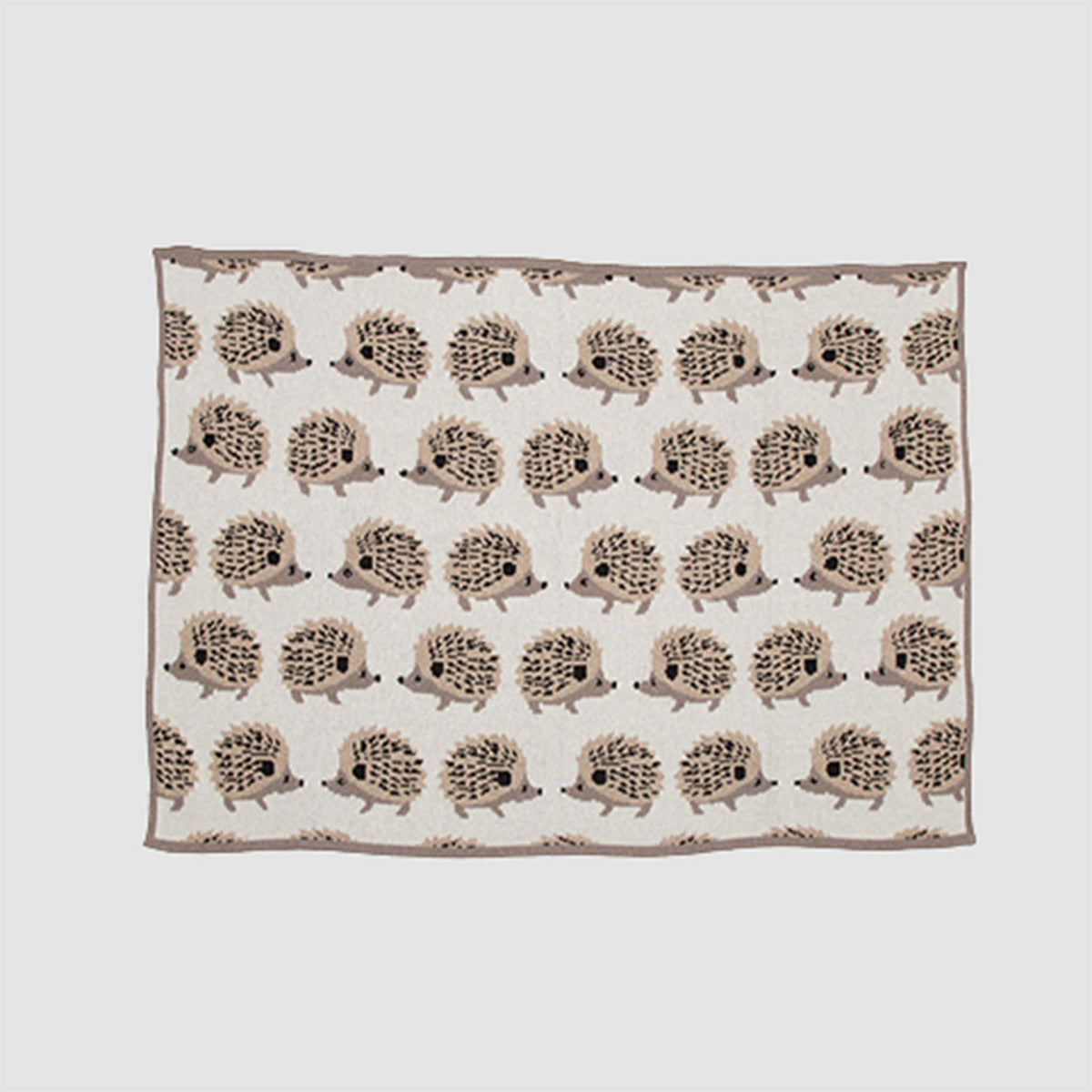 in2green Eco Baby Throws Baby Cotton Knit Blanket - Hedgehog 655646729831 BB02HG3