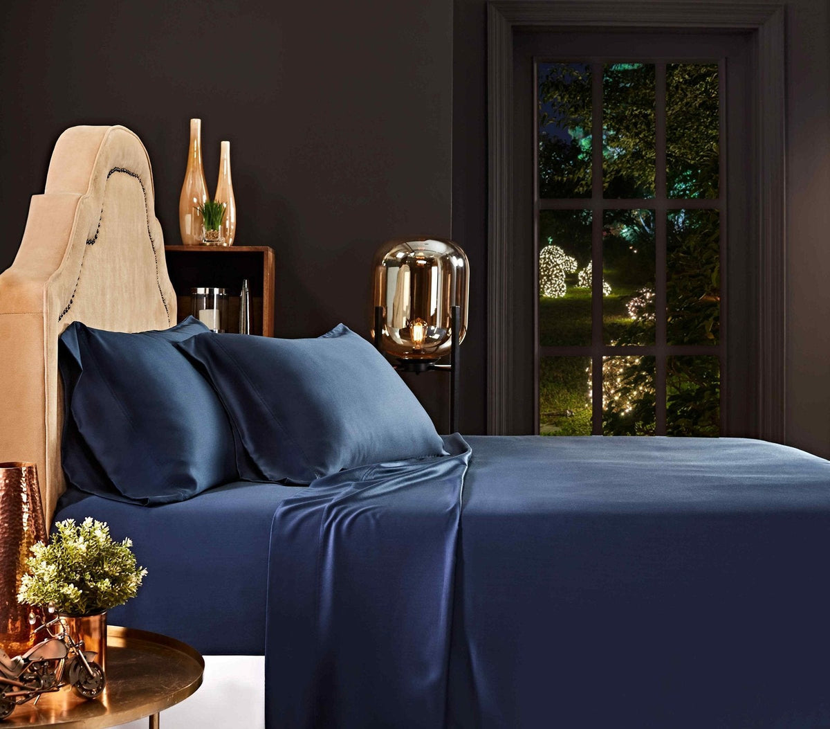 CSS-511-7284_5|Luxurious 100% Lyocell Tencel sheets, incredibly soft and breathable for ultimate comfort and sustainable bedding.