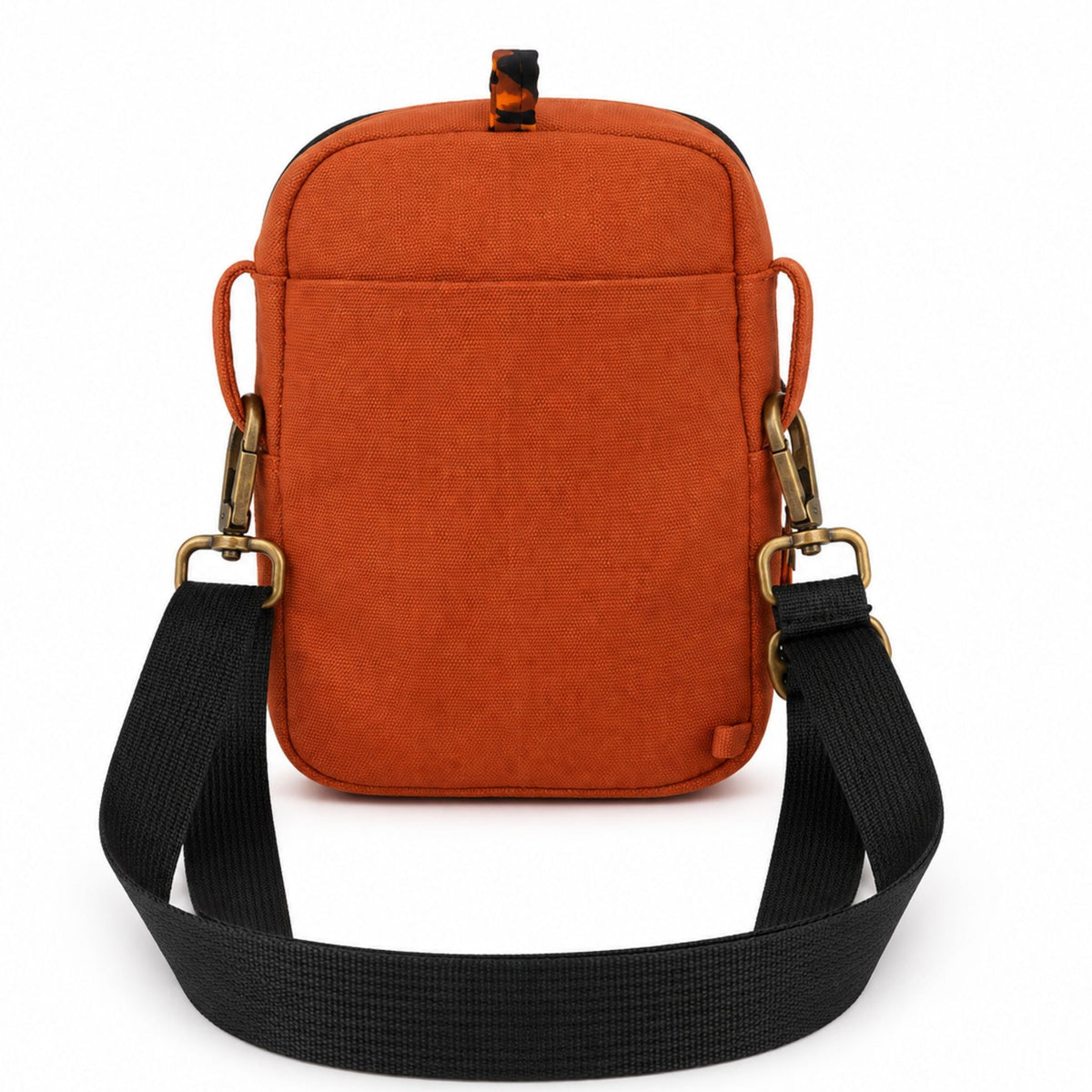 Rozi Canvas Crossbody Bag 2L - EcoDunia #color_rust