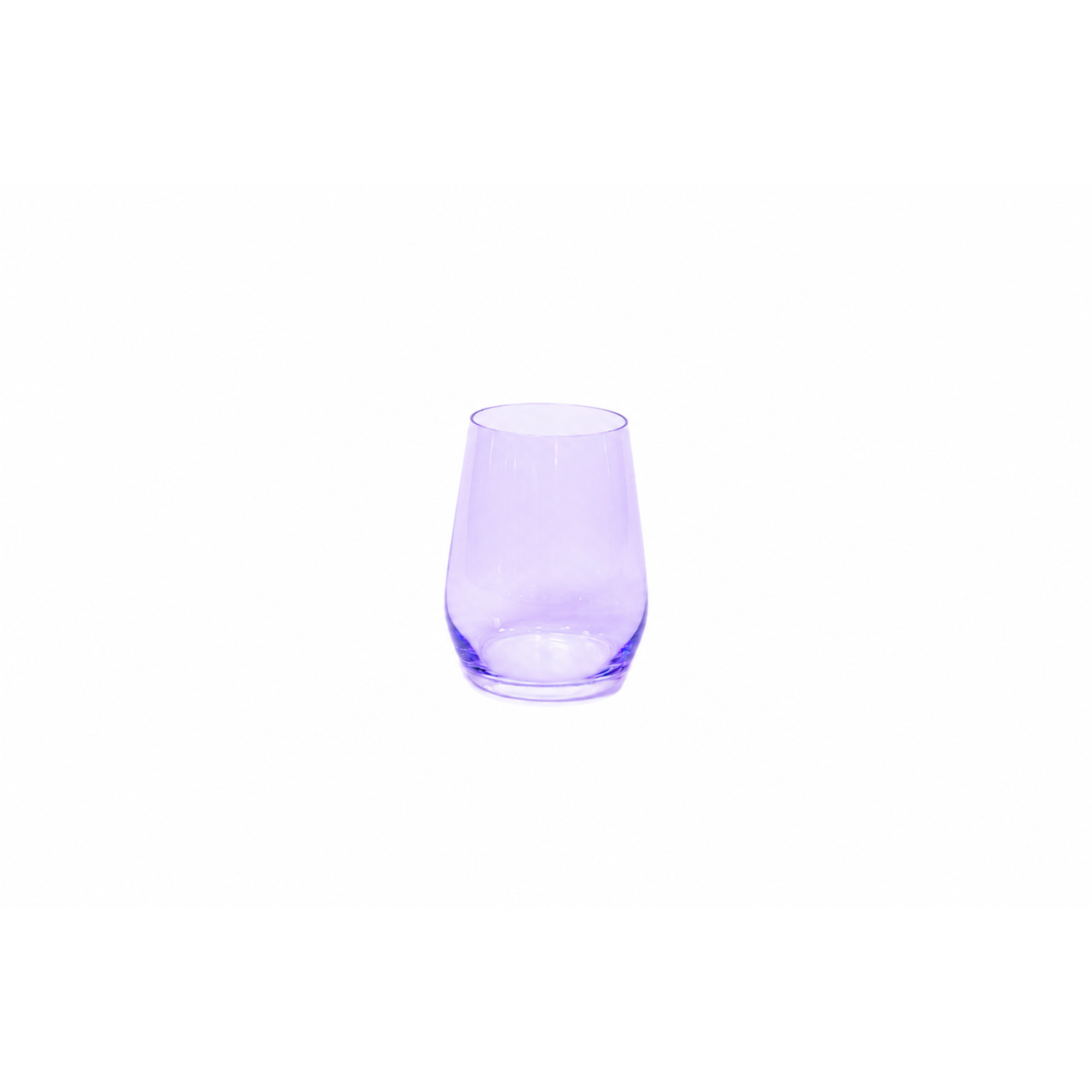 Lady Lavender - Colored Wine Glass
