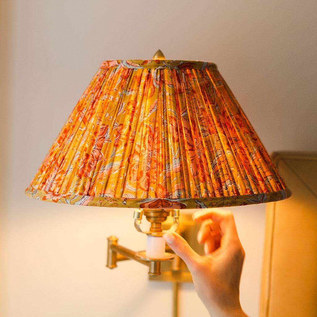 Pleated Lampshade Lucinda - Sophie Williamson Design