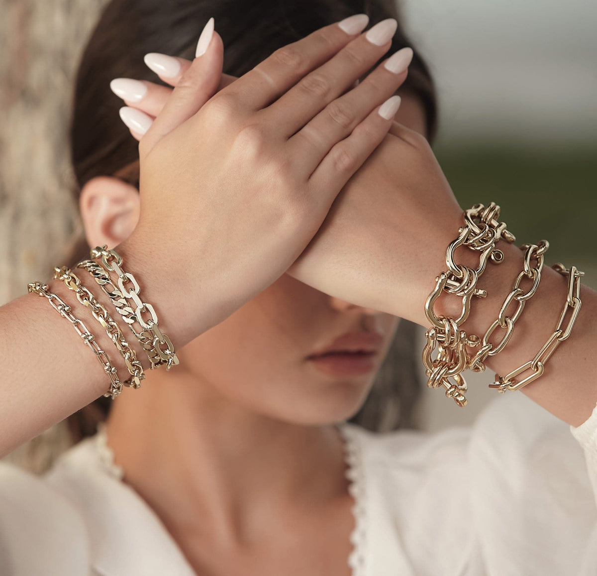 Gisele Bracelet with stylish gold chain bracelets perfect for any look