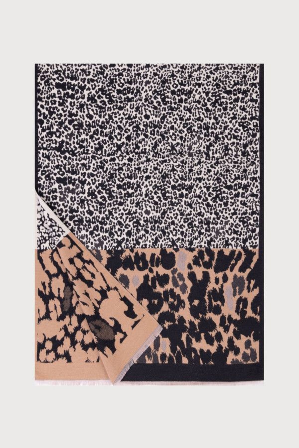 Mixed Animal Print Reversible - Black