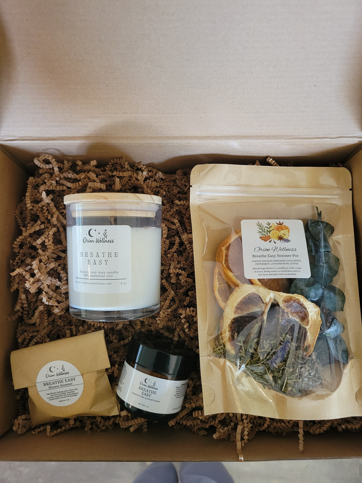 Orion Wellness Breathe Easy Ritual Set