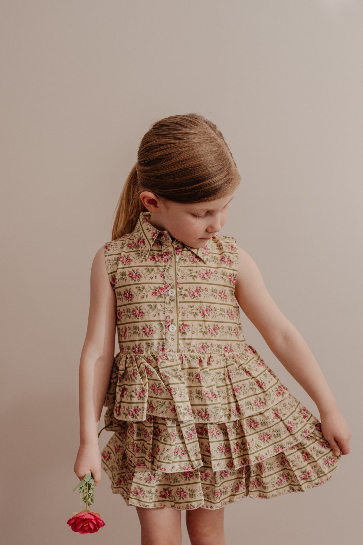 Antoinette Dress- English Rose