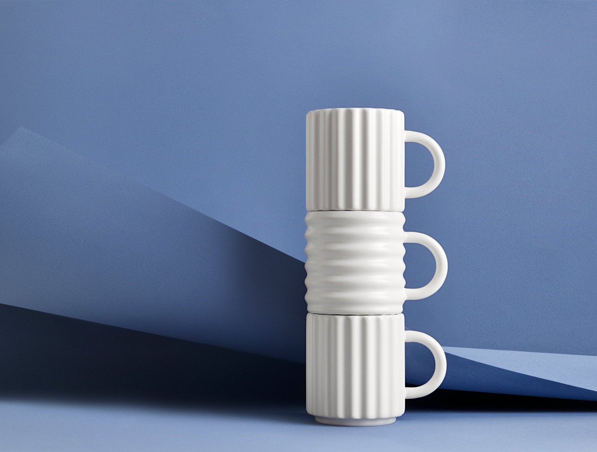 Ripple Mugs Set of 2 - Form&Seek