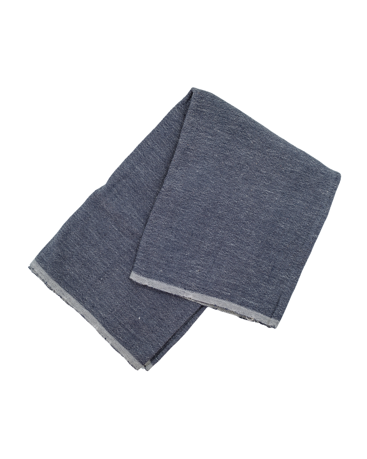 The kd weave Throw - Indigo