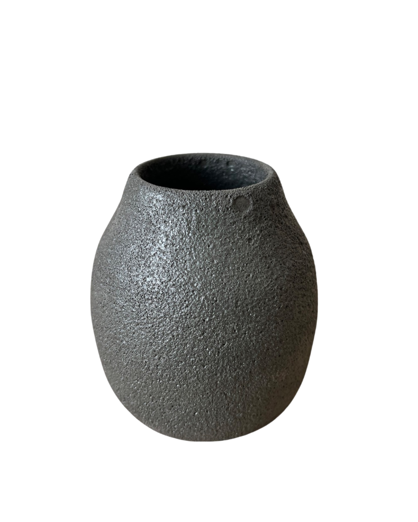 Black Crater Vases