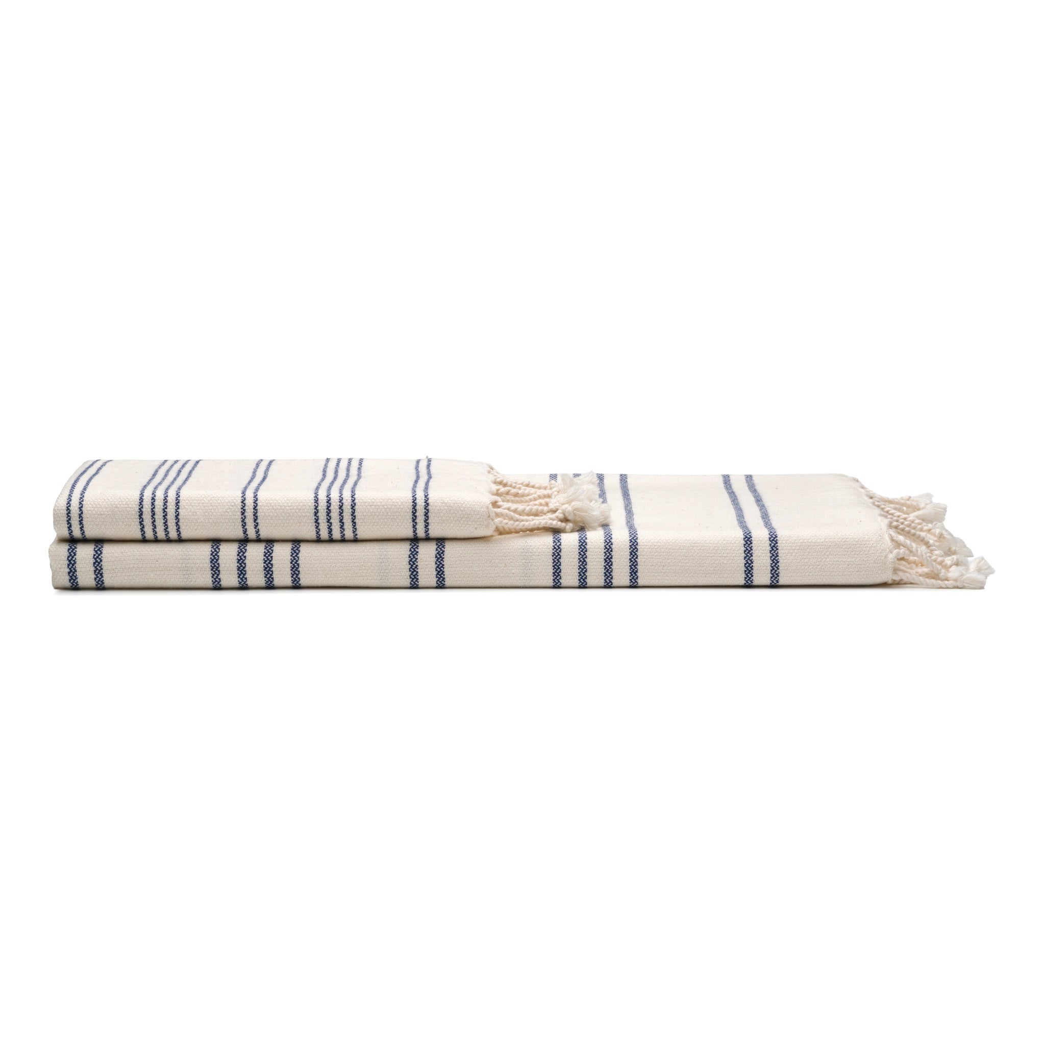 Heritage Stripe Turkish Cotton Bath and Hand Towels