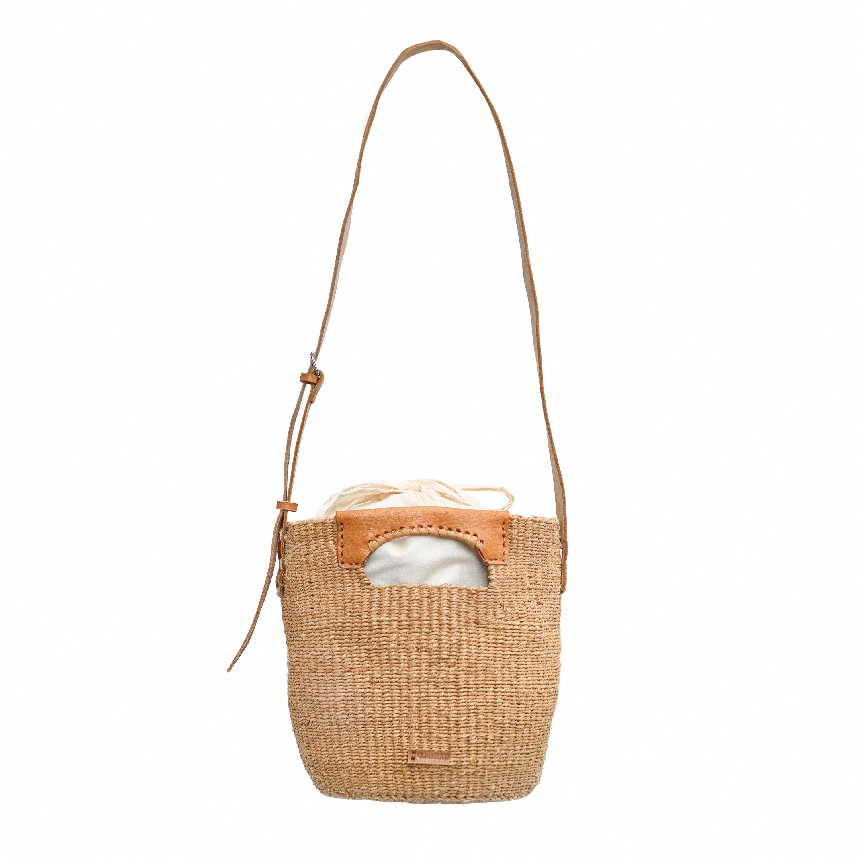 Others Crossbody Sisal Bag Natural