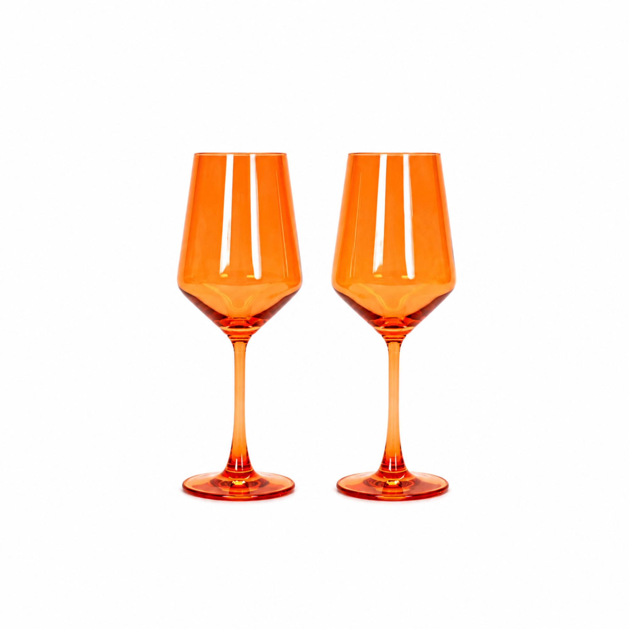 Aperol Orange - Colored Wine Glass