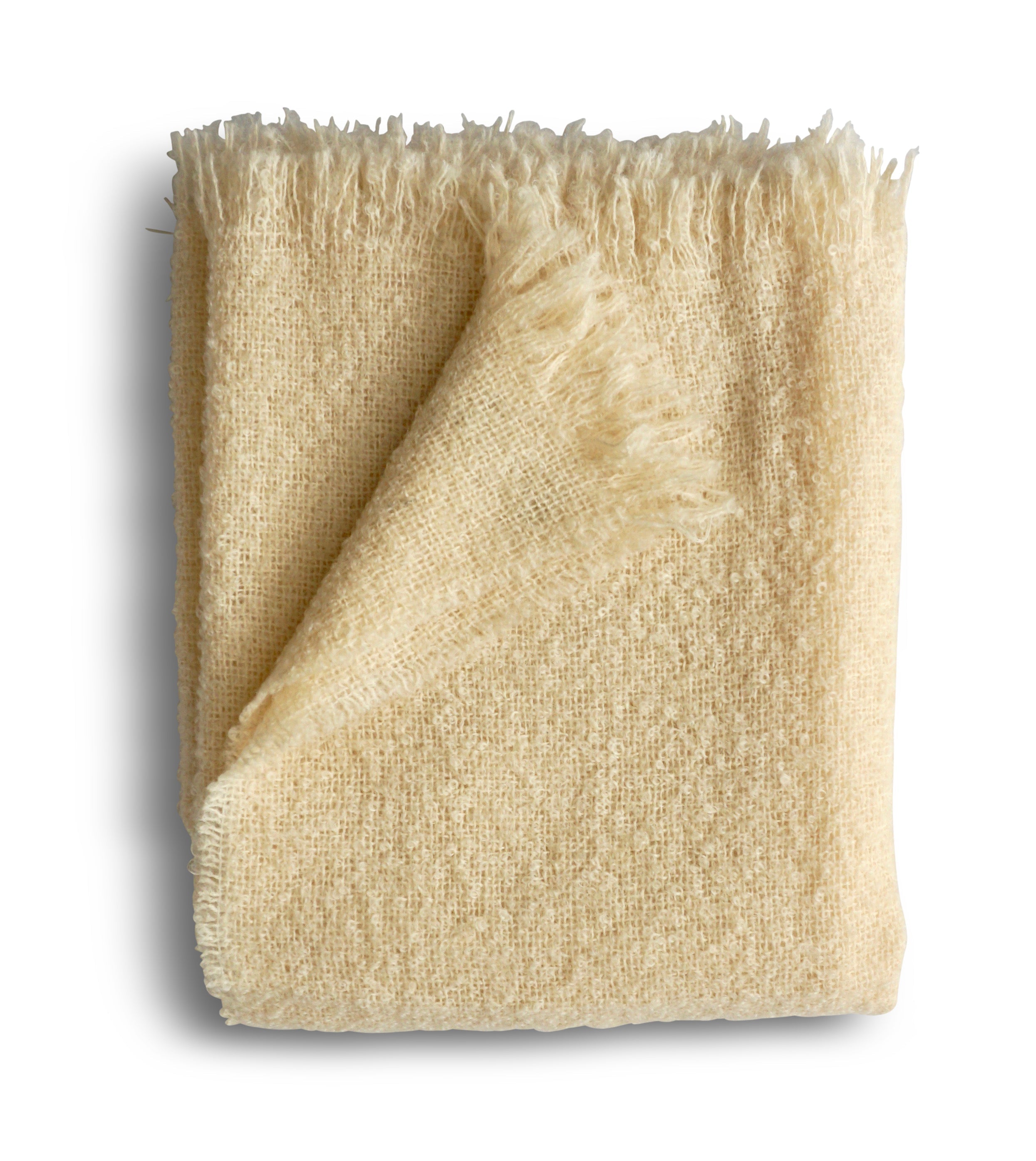 SALE Mohair Bouclé Throws