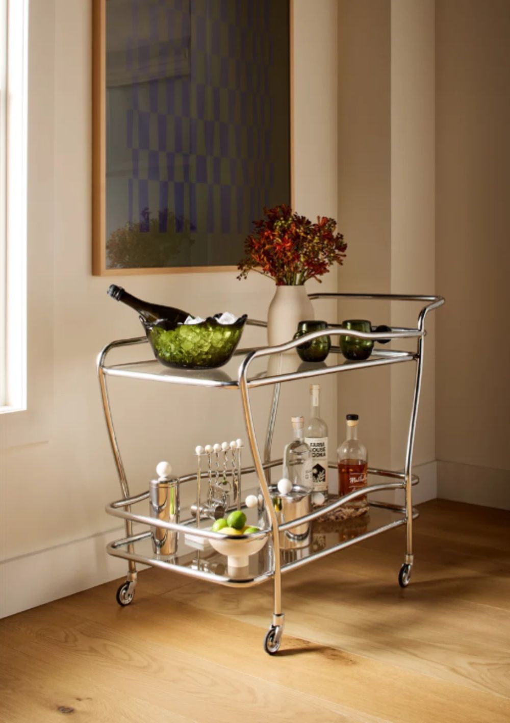 Freya Bar Cart - Thumbnail 5