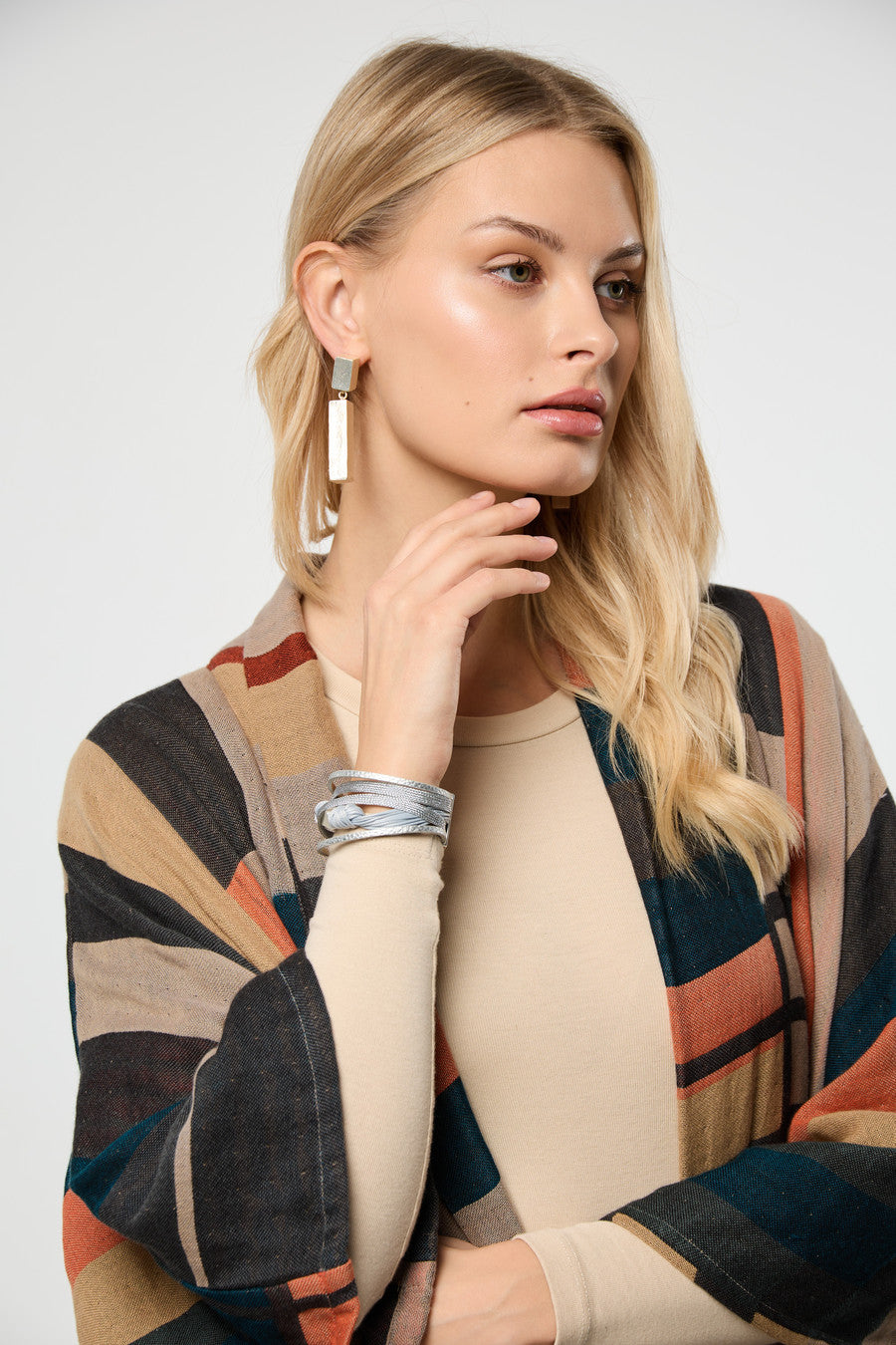 Amaira Long Jacket - Linen