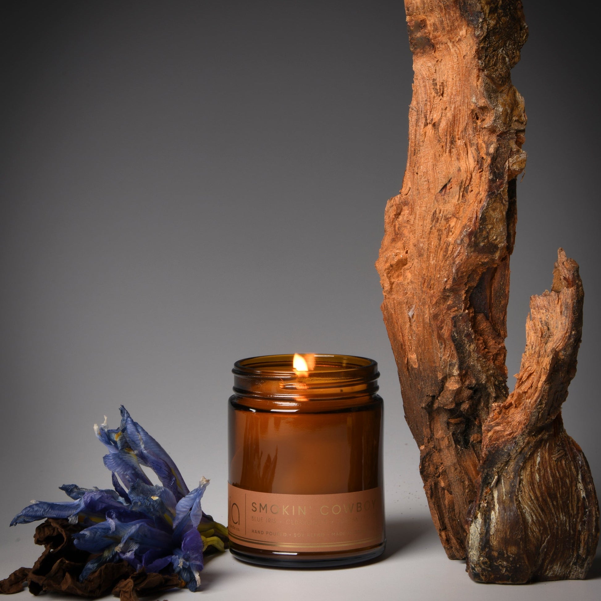 smokin cowboy with scent notes blue iris and sandalwood