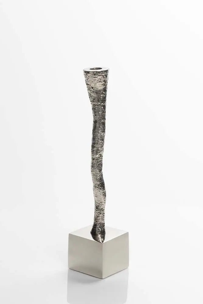 Nest Candle Holder Nickel Silver - Nima Oberoi Lunares 