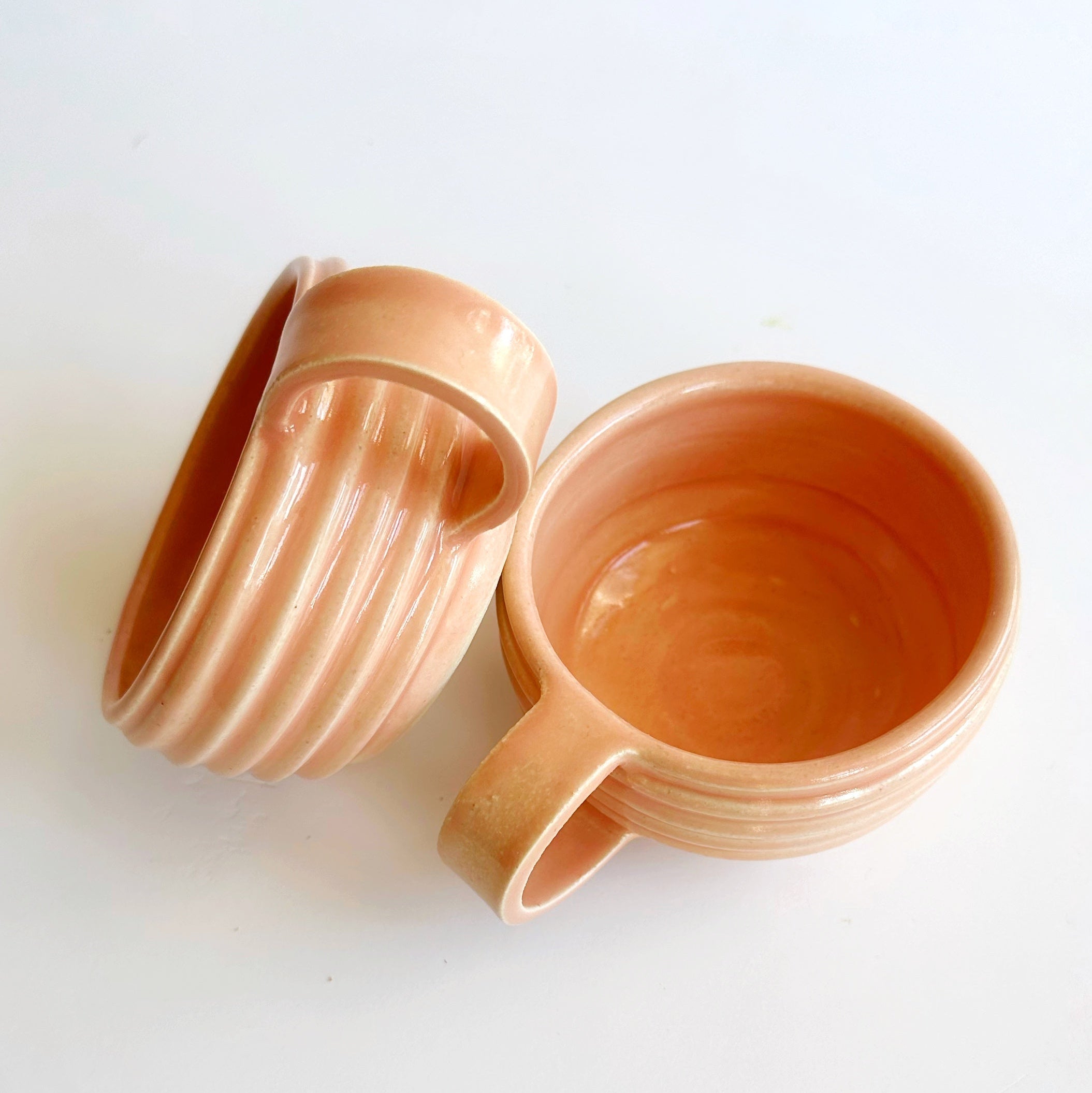 HUNNY CUP PEACH (set of two)
