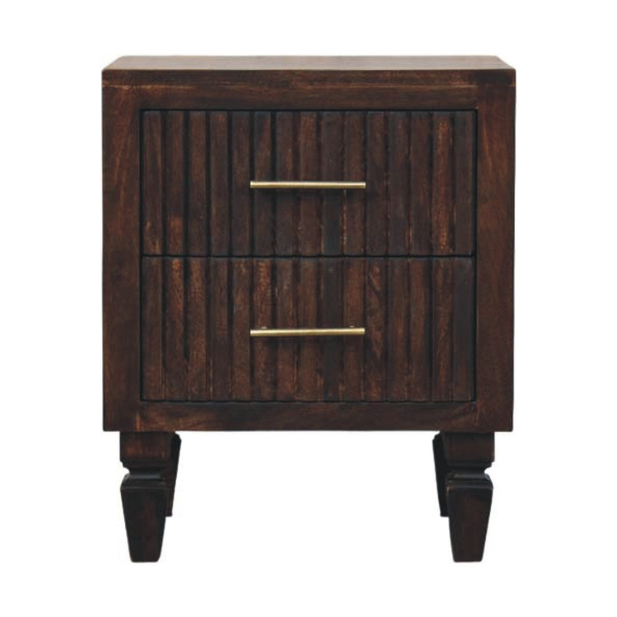 Solid Wood Belmont 2 Drawer Nightstand