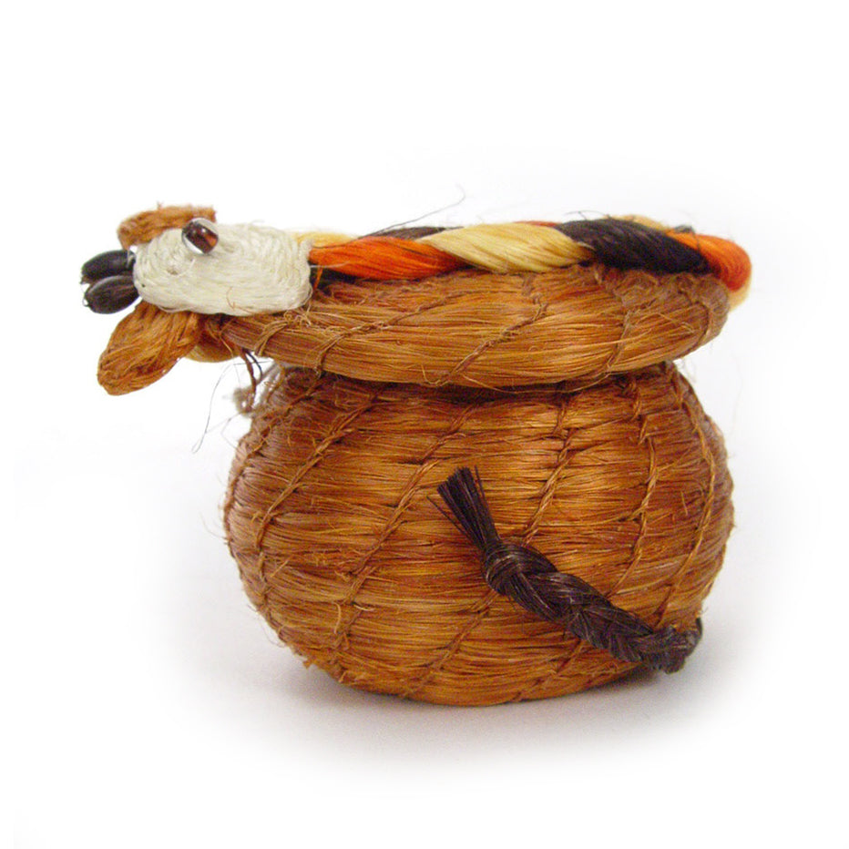 Gerry Giraffe Lidded Basket - Image 1