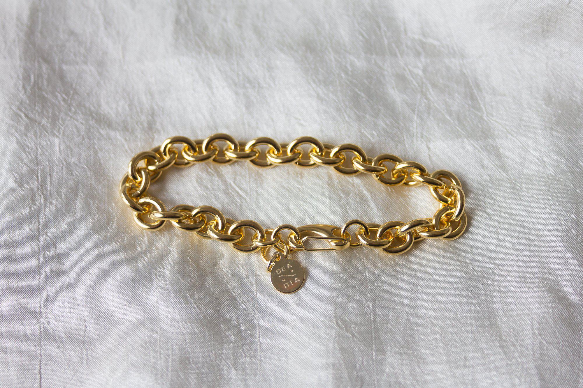 Paz Golden Chain Bracelet - Dea Dia