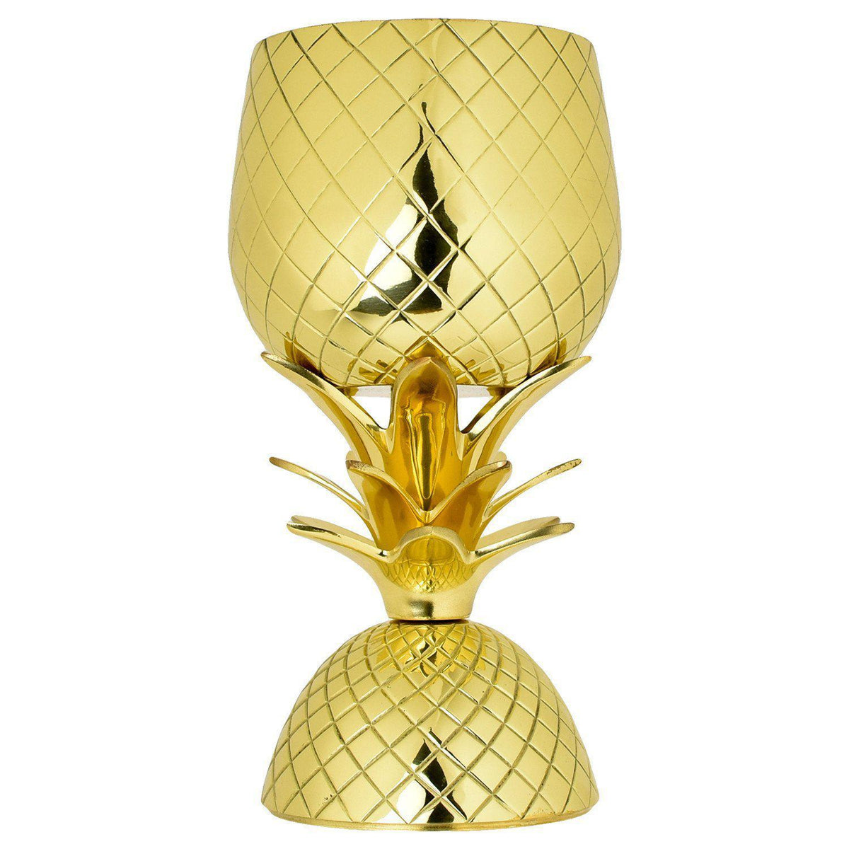 The Royal Hawaiian Pineapple Tumbler (18 Ounce)-Home Gifts-Prince of Scots-810032751753-PineGold8-Prince of Scots