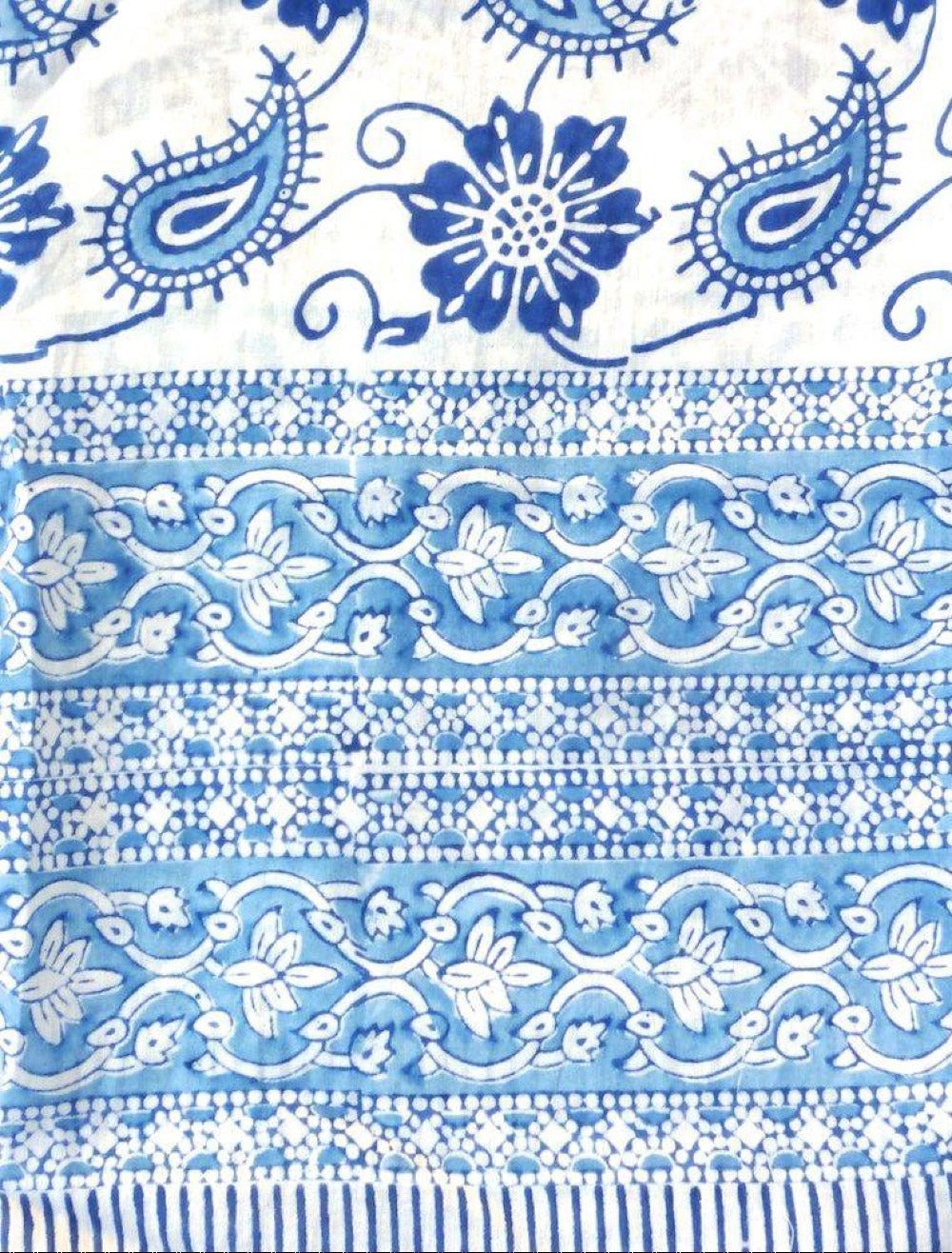 Mom's Favorite Blue Sarong - Passion Lilie